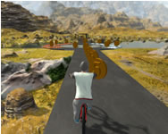 BMX rider impossible stunt racing bicycle stunt motoros HTML5 jtk