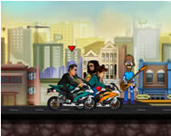 Gangnam Style racing game motoros jtkok ingyen