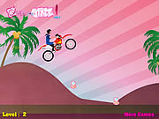 motoros - Girl bike stunt