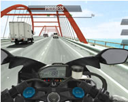 Moto road rash 3D motoros HTML5 jtk